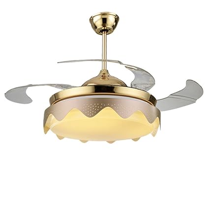 Buy Kanz Enterprises Modern Ceiling Fan With Retractable Invisible
