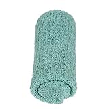 Tinksky Newborn Baby Photography Photo Prop Stretch Wrap Baby Long Ripple Wrap (Mint Green)
