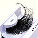 HALLOWEEN Pride Rainbow colorful parade false eyelashes (Black-Round)