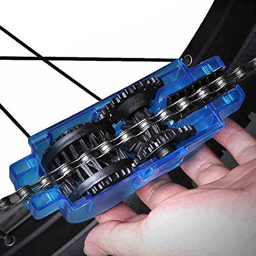 Yizhet Bike Bicycle Chain Cleaner Kit Easy and Quick Clean Chains Scrubber Gear Brush Maintenance Cleaning Tool Set for Road Bikes Bicycle Cycling Mountain Bike MTB - Thumbnail 3