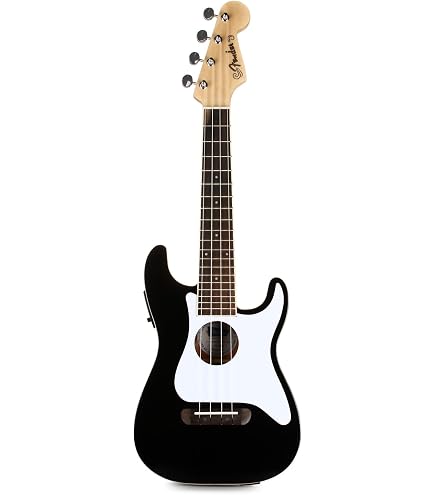 Amazon.com: Fender FU610 Ukulele Gig Bag, Concert, Black : Musical