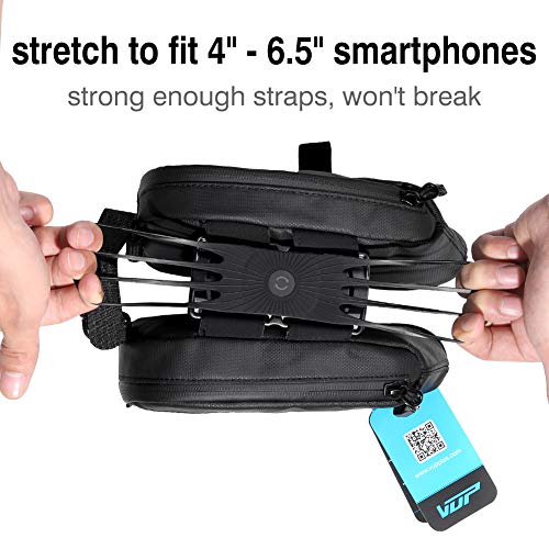 image for VUP Bike Bag for Top Tube, Bicycle Front Tube Frame Bags w/Open-face 1