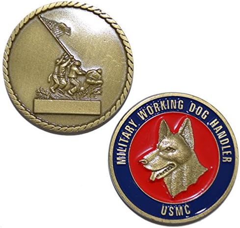 USMC Military Working Handler - Challenge Coin