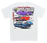 Hot Shirts Men's Dodge Scat Pack Boulevard T-Shirt - Mopar Challenger GTX Charger Super Bee