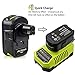Firstpower 18V 6.0Ah P108 Lithium Battery Replace for Ryobi 18V Lithium Ion Battery P102 P103 P104 P105 P107 P108 for 18-Volt ONE+ Plus Power Tool