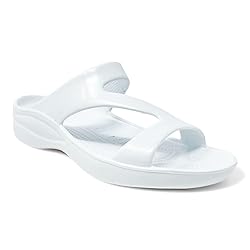 DAWGS Ladies Z Sandal,White,9 M US