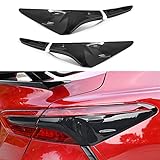 Xhfarce Tail Light Lamp Cover Guard Trim 4Pcs Tail