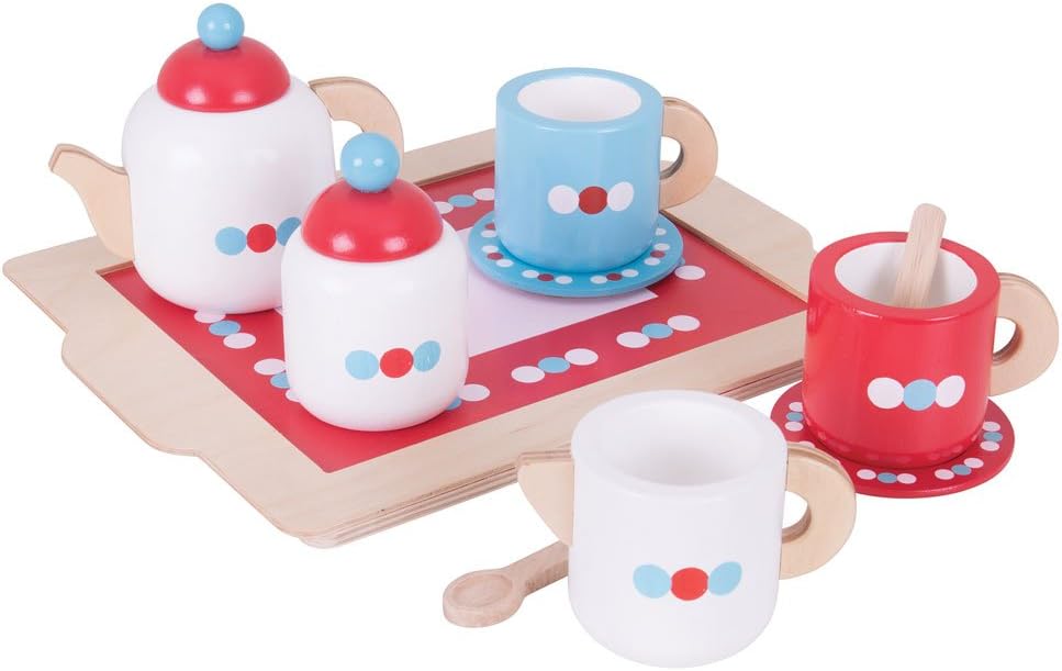 girls wooden tea set