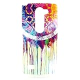 LG Leon Case, Adela Shop Premium Bumper TPU Gel Rubber Case Ultra Slim Thin Soft Anti-Scratch Back Cover For LG Leon LTE C40/Power L22C/Destiny L21G (Dream Catcher)