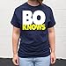 Bo Knows, Bold Block T Shirt