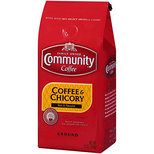 COMMUNITY COFFEE, COFFEE AND CHICORY, 12-OUNCE BAGS (PACK OF 3)