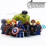 Generic 8pcs/set the Avengers Age of Ultron Super Hero Hulk Minifigures Building Toys