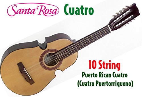 Santa Rosa KQ100 Puerto Rican 10 String Cuatro (Cuatro Puertorriqueno)