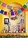 Happy Storm Day of The Dead Banner Dia de Los Muertos Decorations Mexican Party Supplies Sugar Skull Party Favors Fiesta Small Paper Bannerty Favors Fiesta Small Paper Banner