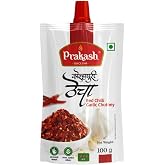 Prakash, Kolhapuri Thecha (Red Chilli- Garlic Chutney), 100 Grams(gm)