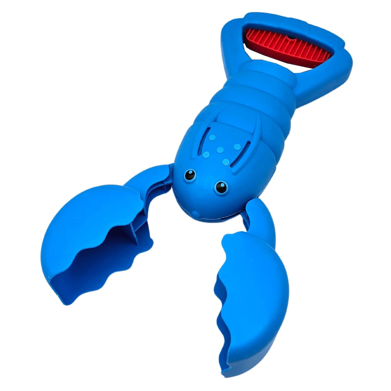 alldoro 63035 Sand Toy Hand Excavator, Sand Snapper, Crab Design, Children's Hand Excavator for Beach and Sandpit, Shovel for Children from 3 Years, Blue