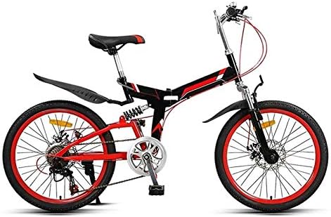 Lxj 日本製 大人の男性と女性の学生のための22インチの折りたたみマウンテンクロスカントリーバイク可変速度衝撃バイク