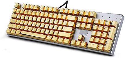 Oi Max Metallic Luster 104 Keys PBT Backlit Translucent Keycaps For Cherry MX Keyboard