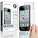 WITKEEN iPhone 4 & 4S Tempered Glass Screen Protector - Premium Anti-Shatter Resistant Protector for iPhone 4/4s - Ballistic HD Ultra-Clear Cover - High Definition Glass - Case Compatible - 2-Pack