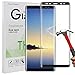 Galaxy Note 8 Screen Protector,Note 8 Tempered Glass,Creativecase Bubble-Free Anti-Scratch 3D Curved Full Coverage Screen Protector for Note 8