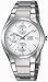 Casio Men's MTP1191A-7A White Silvertone Analog Bracelet Watch