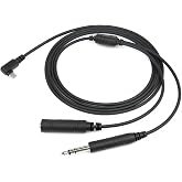 Wirenest&reg; Aviation Audio Recording Adapter with USB-C Connector &ndash; Record Cockpit &amp; ATC Audio, Single GA Plug to USB-C