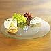 LANSH Tempered Glass 14 Inch Lazy Susan and Rotating Tray for Cabinet Organization and Cheese Tray