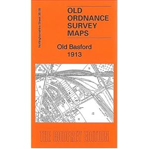 Old Basford 1913: Nottinghamshire Sheet 38.09 Landkaart – Gevouwen Kaart, 1 juli 2013