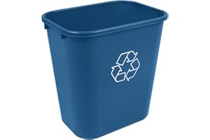 28 Quart Wastebasket Recycling Medium - Blue