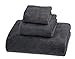 HOPESHINE Microfiber Extra Large Bath Towel Set 3 Piece Bath Towel Sheet 32”X60”& Hand Towel 16”X32”& Wash Cloth 16”X16” (Grey)