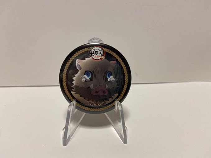 Amazon 鬼滅の刃 嘴平伊之助 無限列車編 コラボレーションカフェ 2期 くじ引き缶バッジ後半 アニメグッズ 映画グッズ アニメ 萌えグッズ 通販
