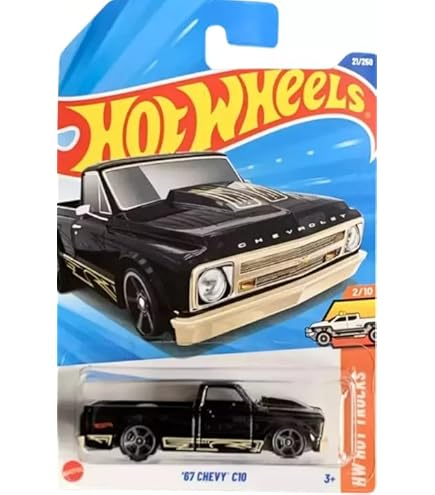 Amazon.com: Matchbox Hot Wheels '67 Chevy C10, HW Art Cars 2