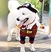 Idepet(TM) New Funny Pet Clothes Pirate Dog Cat Costume Suit Corsair Dressing up Party Apparel Clothing for Cat Dog Plus Hat (XL)