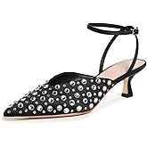 Loeffler Randall Women's Rio Smocked Kitten Heels