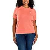 Carhartt Womens Relaxed Fit French Terry Short-Sleeve Sweatshirt