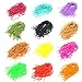 SAMSFX Squirmy Wormy Fly Tying Materials for San Juan Flies Fishing Worm Body Trouts Floating Assortment