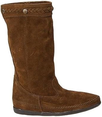 minnetonka suede boots