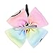 OAOLEER 4pcs 8 inch Unicorn Large Hair Bows with Alligator Clip Gift for Girls Toddles