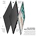 Poetic Quarterback iPad Pro 12.9 Rugged Case Cover with Heavy Duty Protection and Stylish PC+TPU Hybrid Case for Apple iPad Pro 12.9 (1st Gen 2015) / iPad Pro 12.9 (2nd Gen 2017) Black