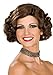 Rubie's womens Brunette Flapper Wig Party Supplies, Multicolor, One Size US