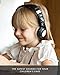 Kids Headphones, Mumba Volume Limited Over Ear Headphones, 85 Safe Listening Adjustable Headsets with Microphone for Kids Children (Black)