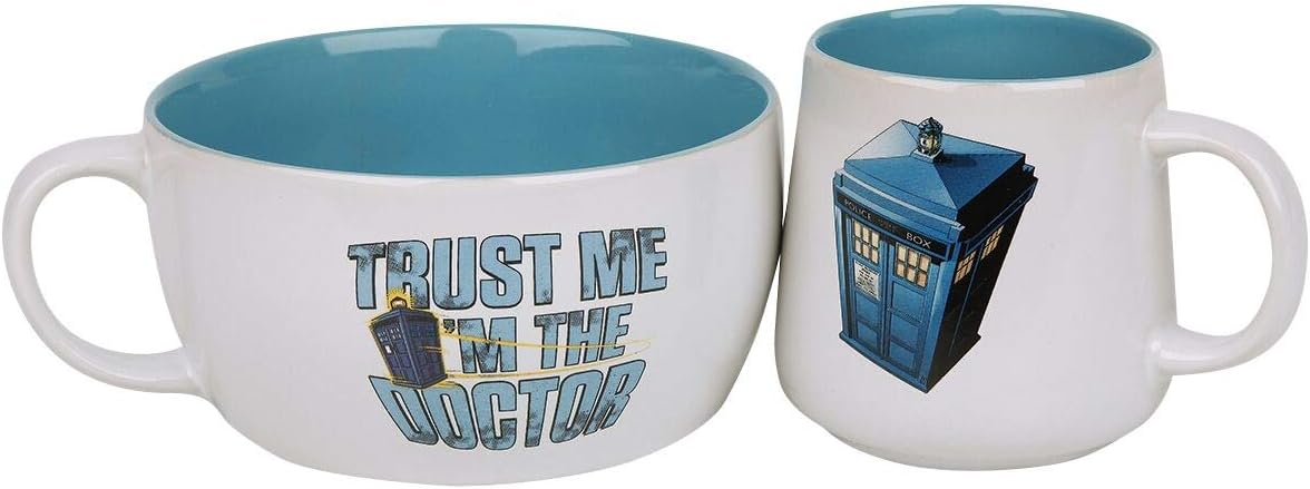 Doctor Who BS0019 Breakfast Set, Ceramic, no Colour