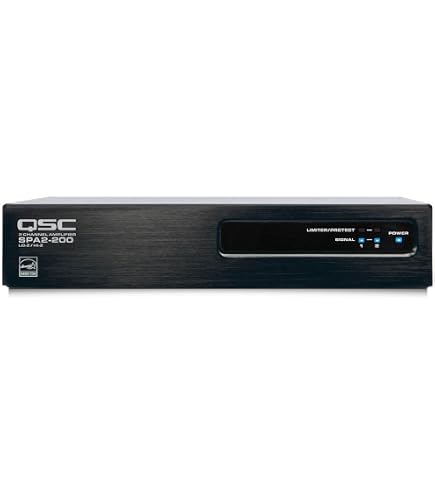 Amazon.com: QSC CX204V 4-channel 200W 70V Power Amplifier