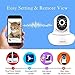 TENVIS Pet Camera - Indoor Security Camera Wireless IP Camera Baby Monitor Surveillance Camera Nanny Cam With Two-way Audio, Night Vision Camera, 2.4GHz & HD 720P WiFi Camera Pan Tilt Motion Detection