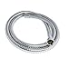 Zitriom Long Handheld Shower Hose 78 inches X 6.5 feet Stainless Steel Replacement with Chrome Finish - Detachable Extension Adapter with Brass Fitting