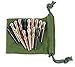 Deluxe Games and Puzzles Premium Metal Cribbage Pegs Set of 15 in Five Metals 1 1/8? Tall; Tapered to Fit 1/8 Holes Bonus Green Velveteen Drawstring Storage Pouch