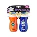 Tommee Tippee Insulated 360 Tumbler, Non-Drip, No Straw, Ergonomic, 9 Ounce, 2 Count (Designs Will Vary)