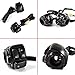 HANSWD Motorcycle Horn Turn Signal Headlamp Black Housing Switch 1