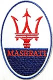Maserati Racing Super Car Logo Jacket T-shirt Patch Size 2.25
