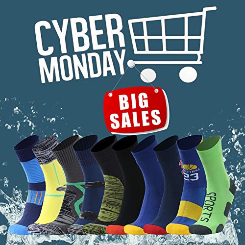 image for SuMade Waterproof Ski Socks, Mens Outdoor Water-Resisting Snownoarding